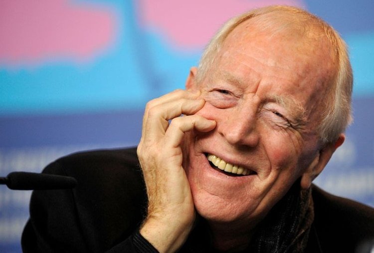 Imagen de archivo del actor sueco Max von Sydow durante una conferencia de prensa en el Festival de Cine de Berlín, Alemania. 10 febrero 2012. REUTERS/Morris Mac Matzen