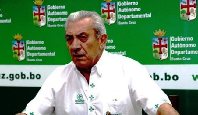 Resultado de imagen de secretario de Salud de la Gobernación de Santa Cruz, Óscar Urenda,