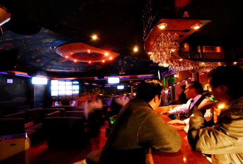 Una discoteca en el centro de la ciudad de La Paz. Foto: Miguel Carrasco - archivo