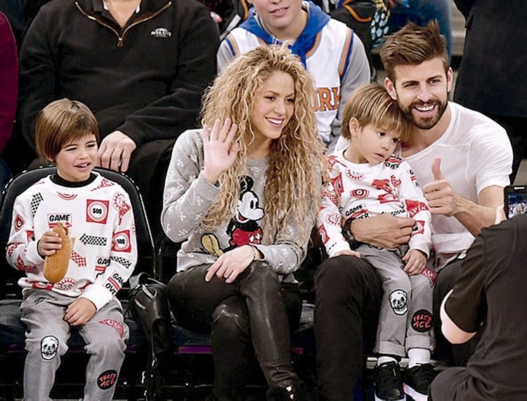 La familia Piqué Mebarak sigue las instrucciones de las autoridades españolas (Foto: Especial)