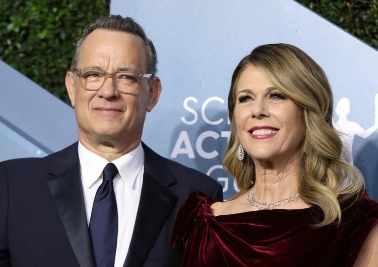 Tom Hanks y Rita Wilson dieron positivo a coronavirus la semana pasada 