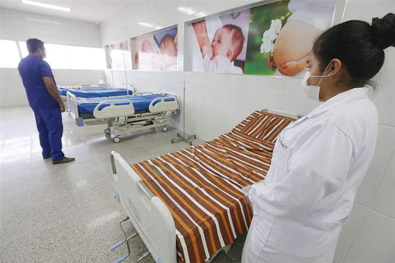El centro de referencia del Distrito 5 forma parte de la red hospitalaria para afrontar el coronavirus