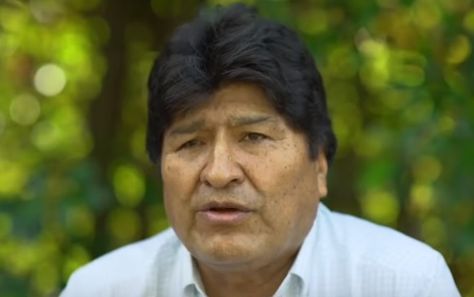 El expresidente Evo Morales envía un mensaje al país. Foto: captura video 
