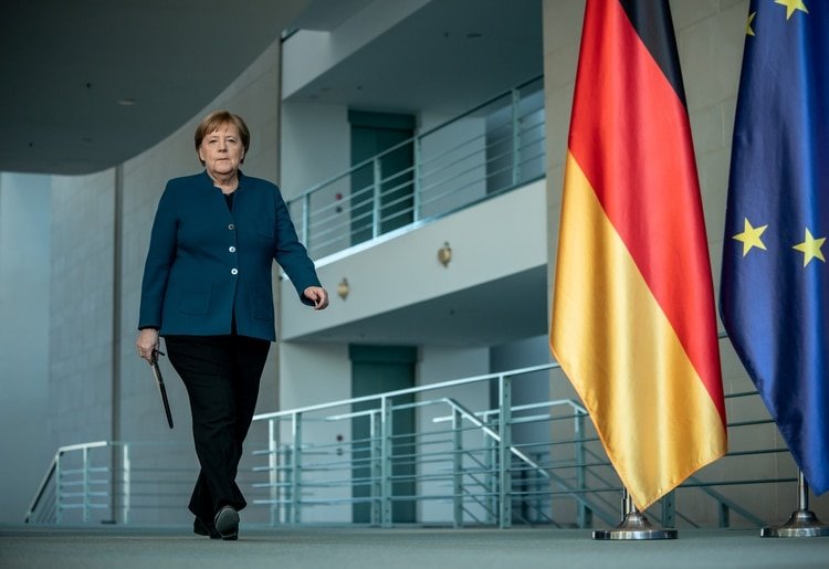 Angela Merkel, canciller alemana (Michel Kappeler/Pool via REUTERS)