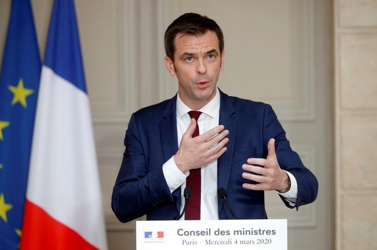 Olivier Veran, ministro de Salud francés (REUTERS/Charles Platiau)