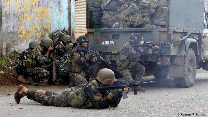 Combates en Marawi, Filipinas. (Archivo).
