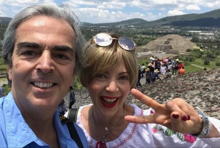 Lorenzo Lazo y Edith González se casaron en 2010 (Instagram)