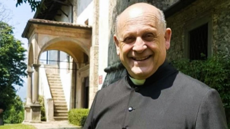 Don Giuseppe Berardelli murió el 15 de marzo en un hospital de Lovere (Foto: Araberara)