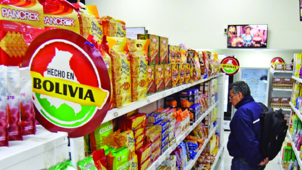 Resultado de imagen de super mercado en la paz