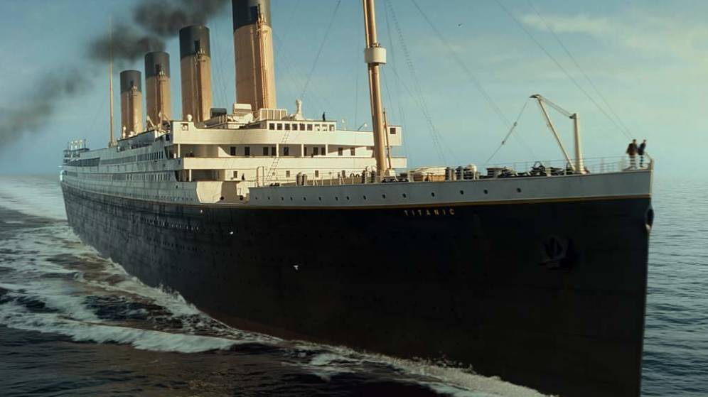 Foto: Imagen de la película 'Titanic', de James Cameron.