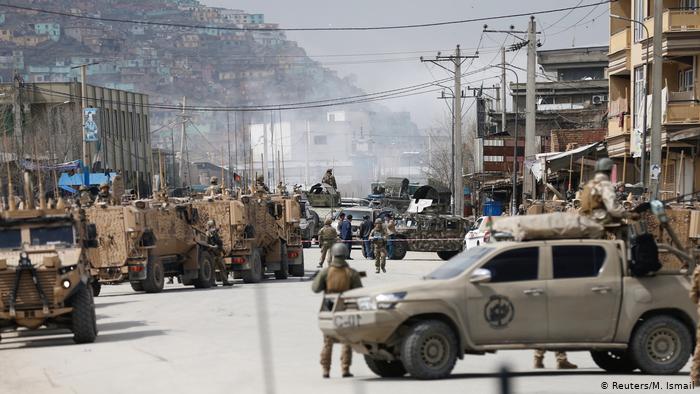 Kabul, luego del ataque a un templo de la minoría sij. El EI se atribuyó la autoría del atentado, según la agencia AFP.