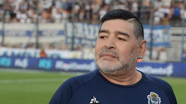 Maradona y su mensaje de aliento a Gatti Fuerza Loco, tu familia te está esperando