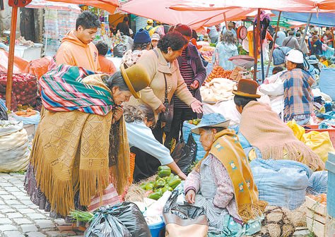 Resultado de imagen de mercados de bolivia
