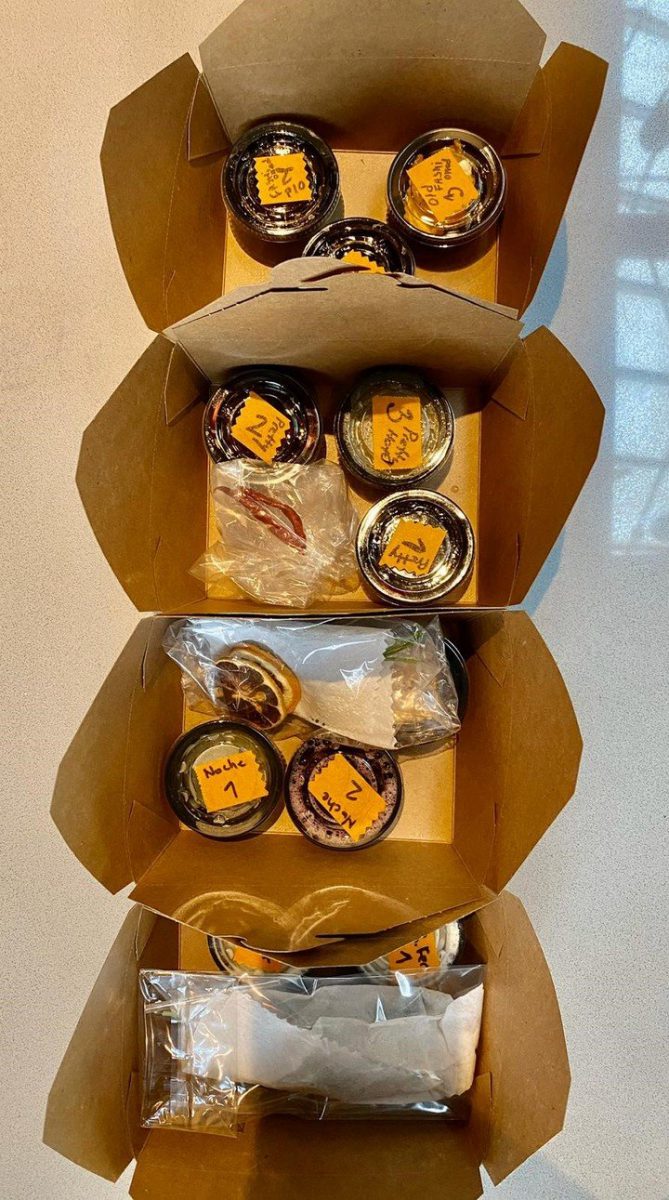 El restaurante adaptó sus presentaciones.
