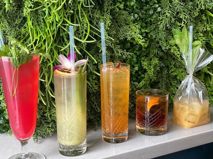 Los tragos son un fuerte del restaurante Ezequiel Vazquez Ger