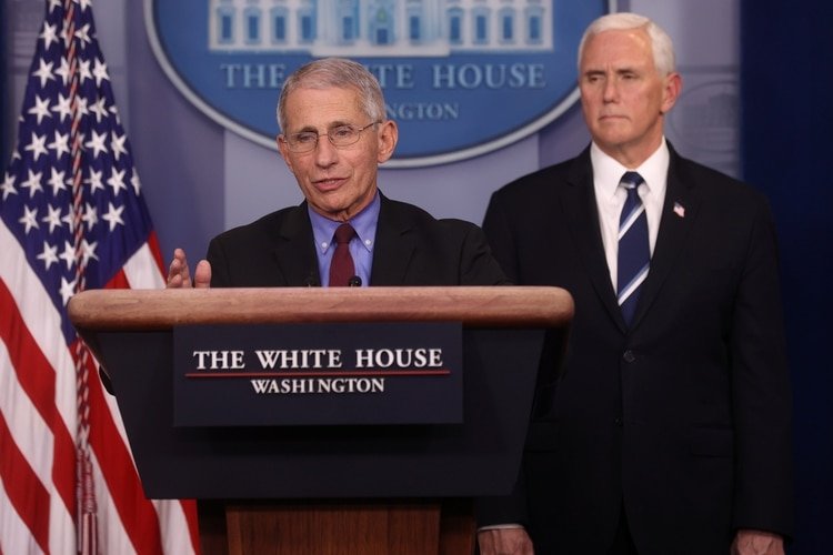 Fauci habló acerca del índice de mortalidad de el coronavirus (Foto: REUTERS/Jonathan Ernst)