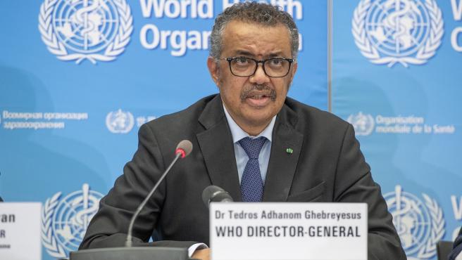 El director general de la OMS, Tedros Adhanom Ghebreyesus.