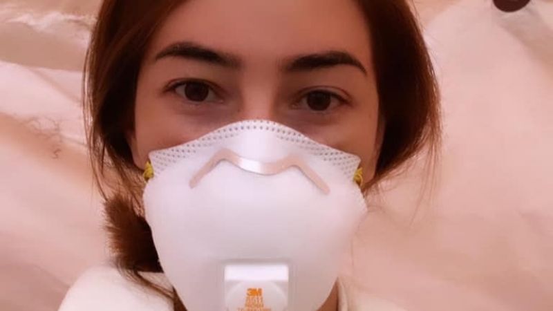 La presentadora boliviana Paola Virrueta se recupera del Covid-19