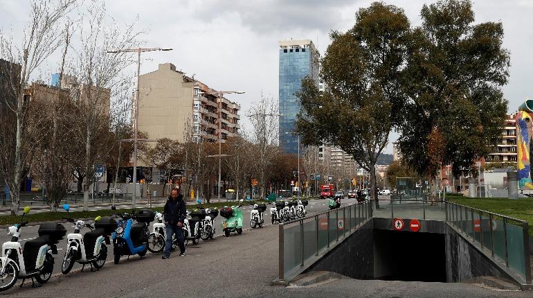 Una de las calles de Barcelona, España. | EFE