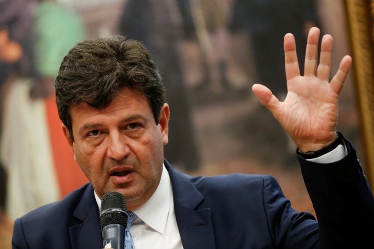 Luiz Henrique Mandetta, ministro de salud de Brasil. REUTERS/Adriano Machado