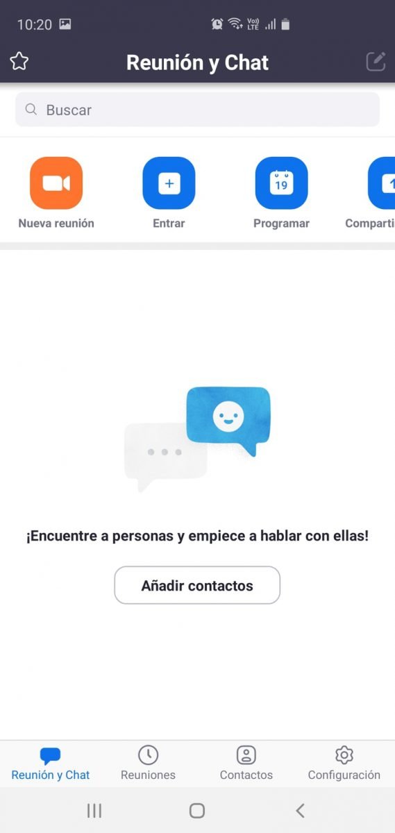 Dentro del menú de inicio existen varias herramientas para configurar el sistema.