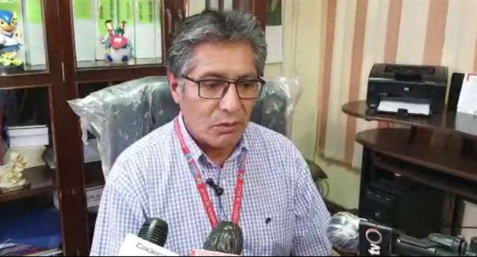 Henry Tapia, director del Sedes de Oruro. Foto: captura