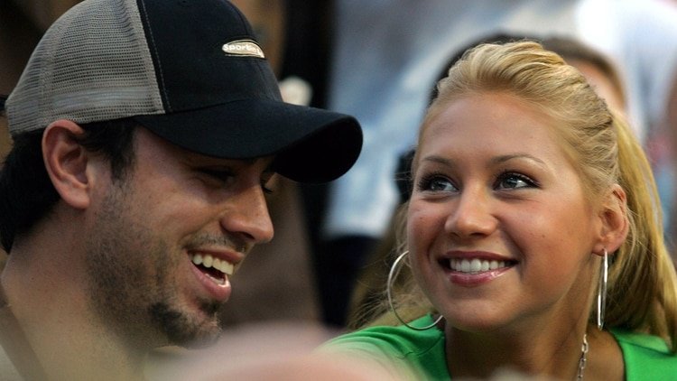 Anna Kournikova y Enrique Iglesias se conocieron en 2001 (Foto: Getty)