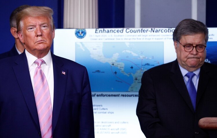 Donald Trump anunció la operación antidrogas más grande de Occidente y apuntó directamente contra el régimen de Nicolás Maduro (REUTERS/Tom Brenner)