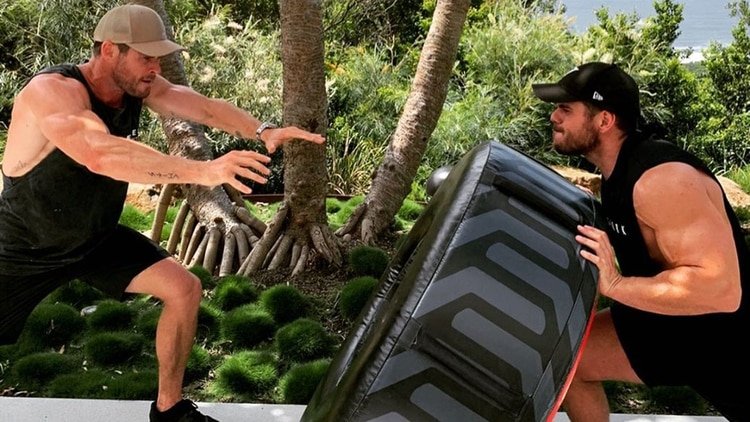 Chris Hemsworth te entrenas gratis con clases brindadas por él a través de su aplicación