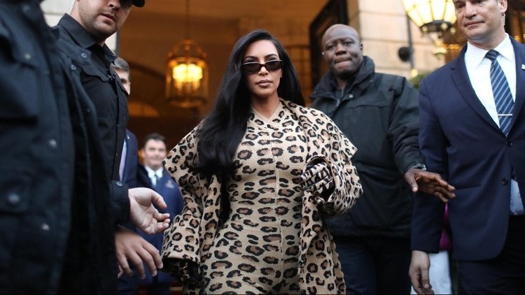 Kim Kardashian in el hotel Ritz de Paris