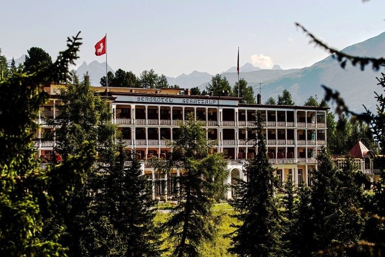 El Sanatorio Schatzalp de Davos, aludido en
