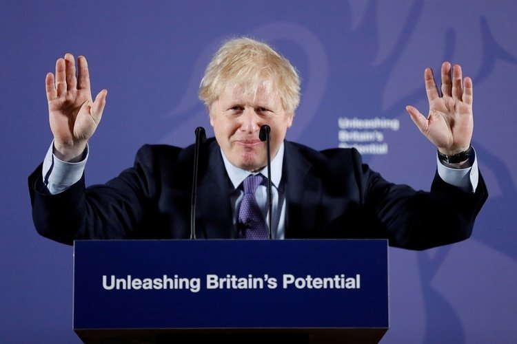 Boris Johnson llegó al cargo de primer ministro tras apoyar el Brexit (Frank Augstein/Pool via REUTERS)