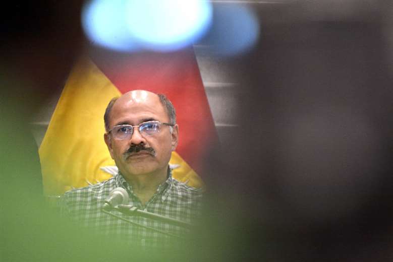 El exministro Cruz (Foto: APG Noticias)
