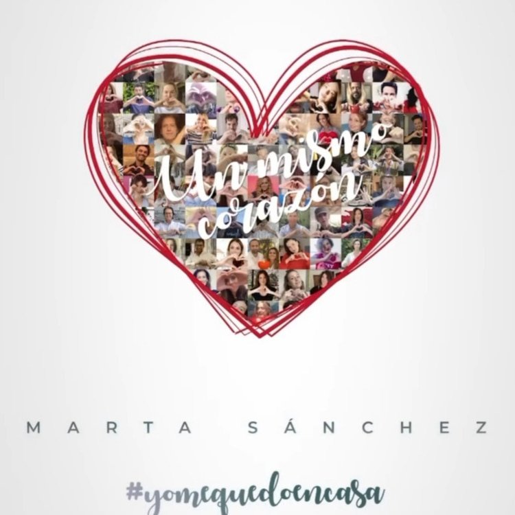 El posteo de Marta Sánchez anunciando el lanzamiento de su tema (Foto: Instagram)