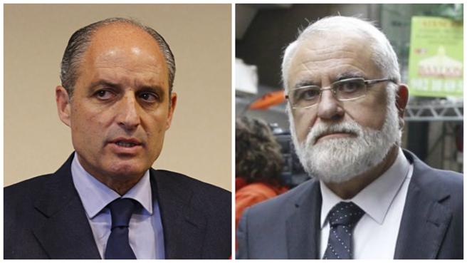 Francisco Camps y Juan Cotino