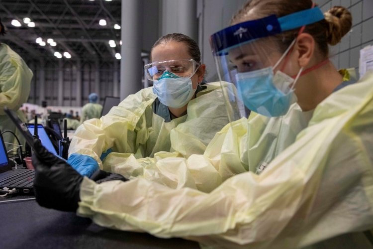 El curso está orientado a profesionales de la salud. ( U.S. Army/Spc. Nathan Hammack/Handout via REUTERS. THIS IMAGE HAS BEEN SUPPLIED BY A THIRD PARTY).