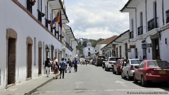 Kolumbien Popayan Altstadt (picture-alliance/dpa/AGF-Hermes)