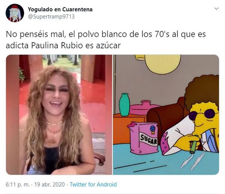 La cantante se mostró perdida durante varios momentos de la transmisión (Foto: Twitter)