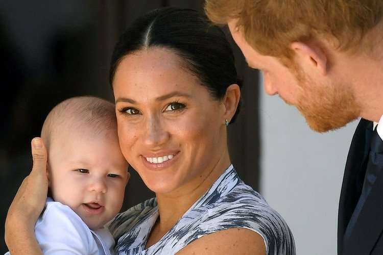 La pareja y su hijo, Archie (Reuters)y Melville/File Photo/File Photo