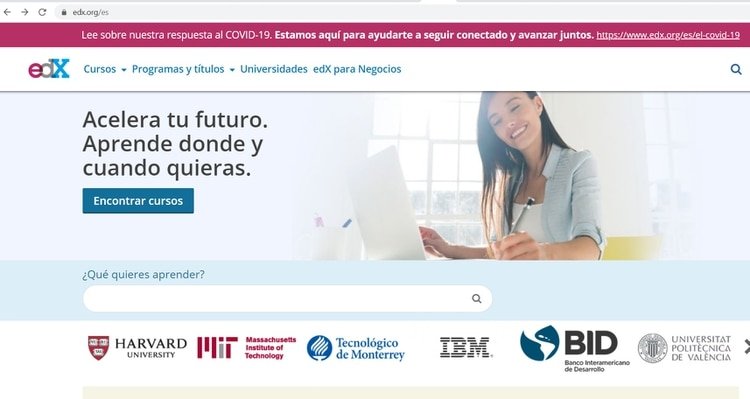 Cursos cortos de las mejores universidades del mundo.