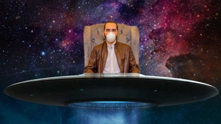 El fotomontaje que publicó Nayib Bukele como foto de perfil en Twitter (@nayibbukele)