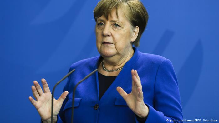 Angela Merkel, canciller de Alemania.