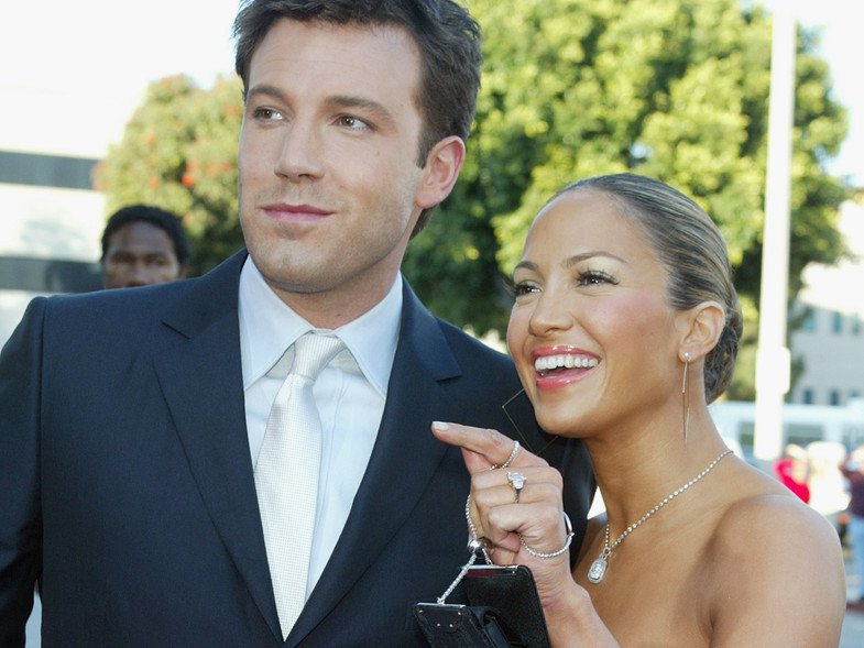Ben Affleck y Jennifer Lopez.