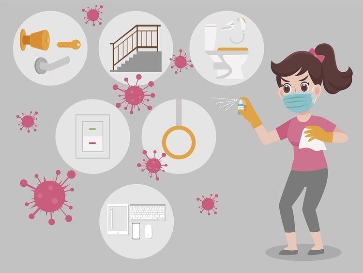 Otras de las conclusiones del estudio es que el virus sobrevive más tiempo en: barbijos, billetes, cristal, acero y plástico (Shutterstock)