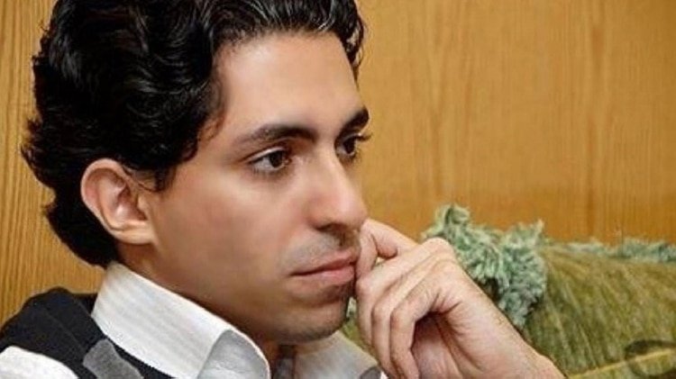 El bloguero Raif Badawi