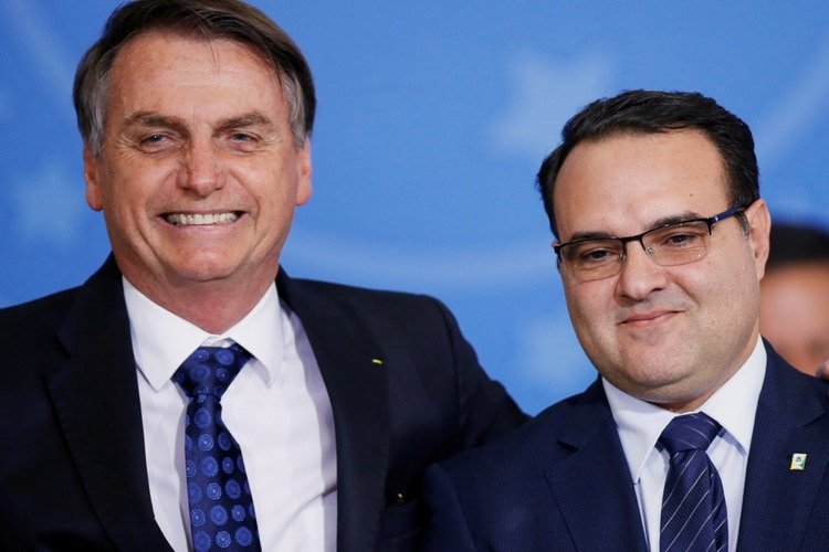 Jair Bolsonaro y Jorge Oliveira (REUTERS/Adriano Machado)