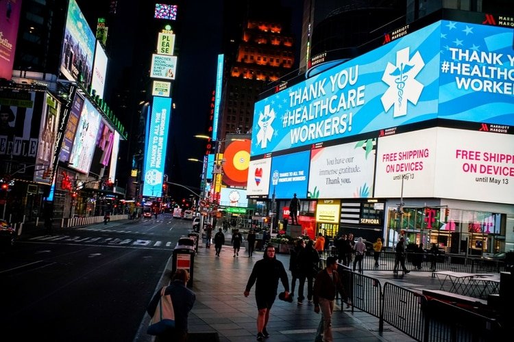 Nueva York es el estado más afectado por el coronavirus en el país (REUTERS/Eduardo Munoz)