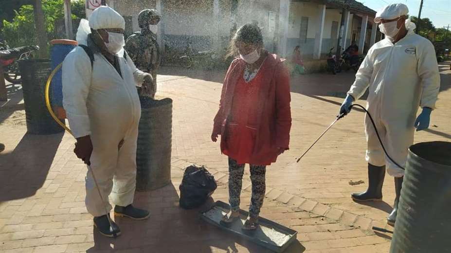 En Buena Vista endurecieron las medidas de prevención contra el coronavirus. Foto: Soledad Prado