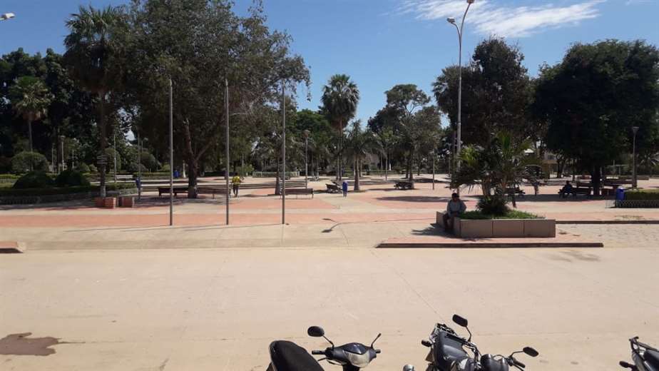 Este lunes San Julián amaneció encapsulada