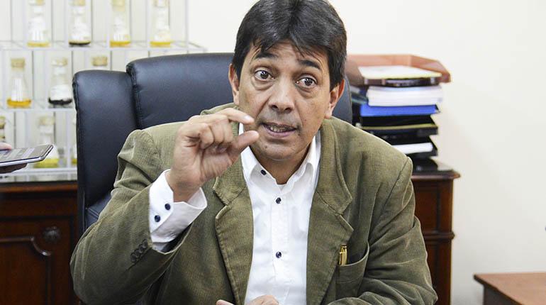 Víctor Hugo Zamora, ministro de Hidrocarburos. | Foto archivo | ABI